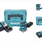 Makita DBO 484 RG1J akumulatorowa szlifierka oscylacyjna 18 V 112 x 102 mm + 1x akumulator 6,0 Ah + ładowarka + Makpac