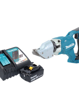 Makita DJS 200 RG1 batería tijeras de hojalatero 18 V 2,0 mm sin escobillas + 1x batería 6,0 Ah + cargador