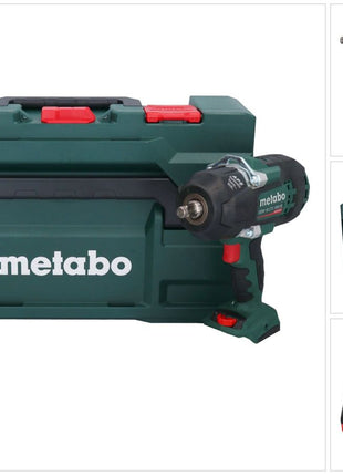 Metabo SSW 18 LTX 1450 BL akumulatorowy klucz udarowy 18 V 1450 Nm bezszczotkowy + 1x akumulator 4,0 Ah + metaBOX - bez ładowarki