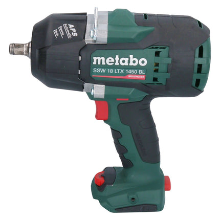 Metabo SSW 18 LTX 1450 BL akumulatorowy klucz udarowy 18 V 1450 Nm bezszczotkowy + 1x akumulator 4,0 Ah + ładowarka + metaBOX