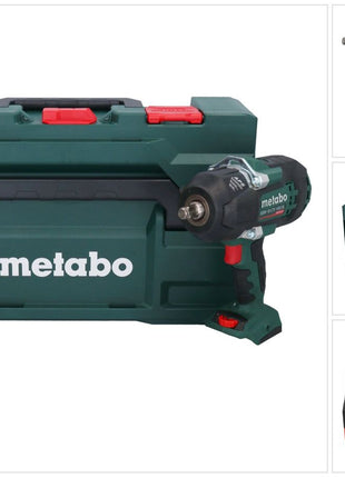 Metabo SSW 18 LTX 1450 BL akumulatorowy klucz udarowy 18 V 1450 Nm bezszczotkowy + 1x akumulator 8,0 Ah + metaBOX - bez ładowarki