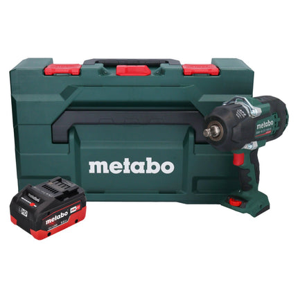Metabo SSW 18 LTX 1450 BL akumulatorowy klucz udarowy 18 V 1450 Nm bezszczotkowy + 1x akumulator 8,0 Ah + metaBOX - bez ładowarki