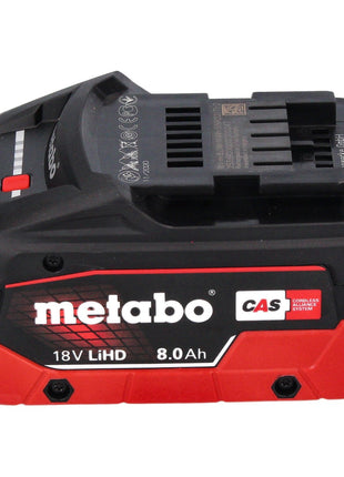 Metabo SSW 18 LTX 1450 BL akumulatorowy klucz udarowy 18 V 1450 Nm bezszczotkowy + 1x akumulator 8,0 Ah + metaBOX - bez ładowarki