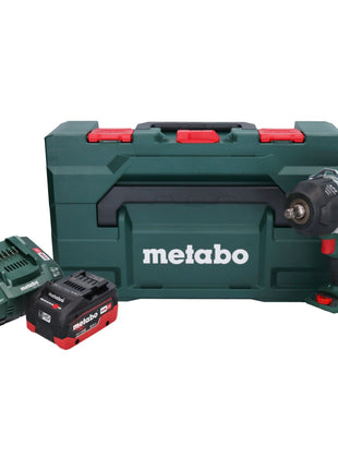 Metabo SSW 18 LTX 1450 BL akumulatorowy klucz udarowy 18 V 1450 Nm bezszczotkowy + 1x akumulator 8,0 Ah + ładowarka + metaBOX