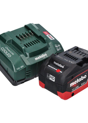 Metabo SSW 18 LTX 1450 BL akumulatorowy klucz udarowy 18 V 1450 Nm bezszczotkowy + 1x akumulator 8,0 Ah + ładowarka + metaBOX