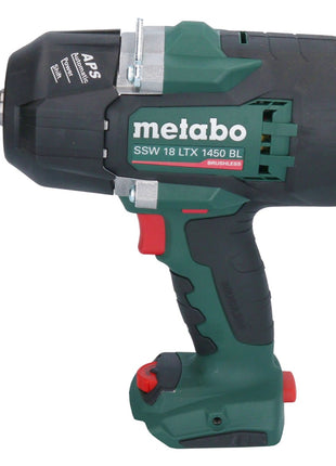 Metabo SSW 18 LTX 1450 BL akumulatorowy klucz udarowy 18 V 1450 Nm ( 602401810 ) bezszczotkowy + 2x akumulator 8,0 Ah + ładowarka + metaBOX