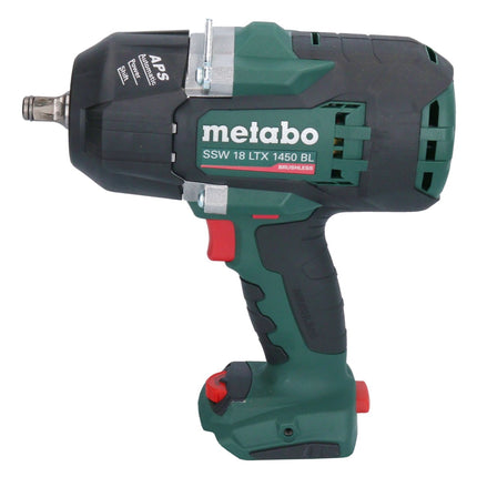 Metabo SSW 18 LTX 1450 BL akumulatorowy klucz udarowy 18 V 1450 Nm ( 602401810 ) bezszczotkowy + 2x akumulator 8,0 Ah + ładowarka + metaBOX