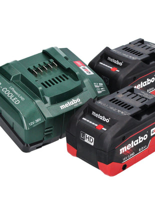 Metabo SSW 18 LTX 1450 BL akumulatorowy klucz udarowy 18 V 1450 Nm ( 602401810 ) bezszczotkowy + 2x akumulator 8,0 Ah + ładowarka + metaBOX