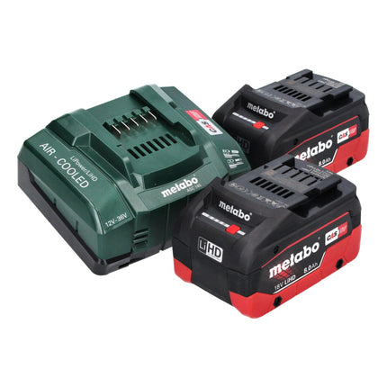 Metabo SSW 18 LTX 1450 BL akumulatorowy klucz udarowy 18 V 1450 Nm ( 602401810 ) bezszczotkowy + 2x akumulator 8,0 Ah + ładowarka + metaBOX