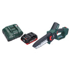 Metabo MS 18 LTX 15 scie sans fil 18 V 15 cm 5 m/s + 1x batterie 4,0 Ah + chargeur