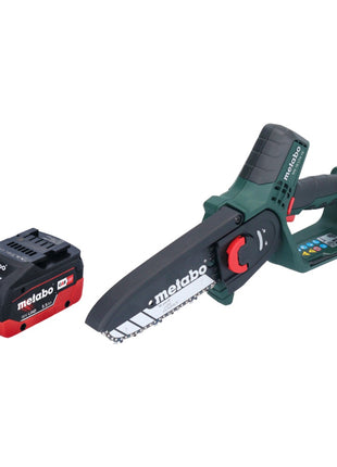 Metabo MS 18 LTX 15 Trononneuse sans fil 18 V 15 cm 5 m/s + 1x accu 5,5 Ah - sans chargeur gert