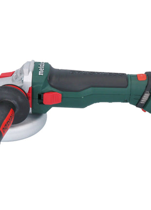 Metabo WVB 18 LTX BL 15-125 Quick Meuleuse d'angle sans fil 18 V 125 mm Brushless + 1x batterie 5,5 Ah + metaBOX - sans chargeur