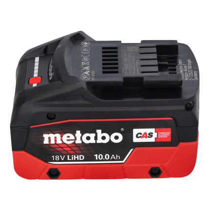 Metabo WVB 18 LTX BL 15-125 Szybka akumulatorowa szlifierka kątowa 18 V 125 mm bezszczotkowa + 1x akumulator 10,0 Ah + metaBOX - bez ładowarki
