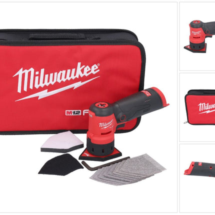 Milwaukee M12 FDSS-0B akumulatorowa szlifierka punktowa 12 V 88,8 x 63,5 mm solo ( 4933479680 ) - bez akumulatora, bez ładowarki