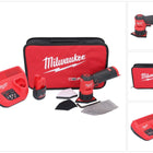 Milwaukee M12 FDSS-251B akumulatorowa szlifierka punktowa 12 V 88,8 x 63,5 mm + 1x akumulator 2,5 Ah + ładowarka