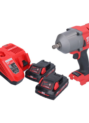 Milwaukee M18 FHIWF12-302 akumulatorowy klucz udarowy 18 V 1356 Nm 1/2" bezszczotkowy + 2x akumulator 3,0 Ah + ładowarka