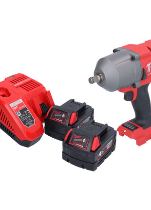 Milwaukee M18 FHIWF12-402 Akumulatorowy klucz udarowy 18 V 1356 Nm 1/2" bezszczotkowy + 2x akumulator 4,0 Ah + ładowarka