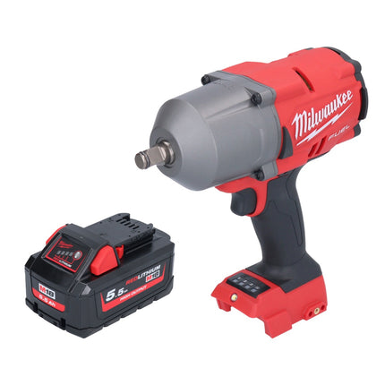 Milwaukee M18 FHIWF12-551 akumulatorowy klucz udarowy 18 V 1356 Nm 1/2" bezszczotkowy + 1x akumulator 5,5 Ah - bez ładowarki