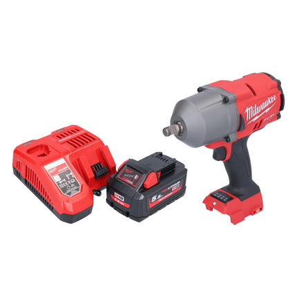 Milwaukee M18 FHIWF12-551 akumulatorowy klucz udarowy 18 V 1356 Nm 1/2" bezszczotkowy + 1x akumulator 5,5 Ah + ładowarka