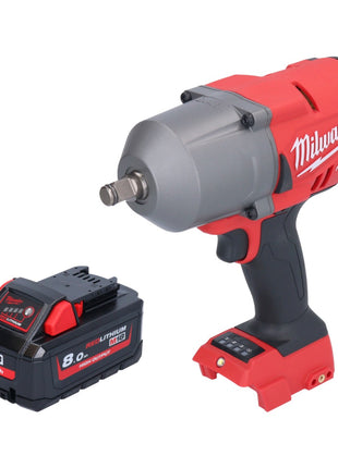 Milwaukee M18 FHIWF12-801 akumulatorowy klucz udarowy 18 V 1356 Nm 1/2" bezszczotkowy + 1x akumulator 8,0 Ah - bez ładowarki