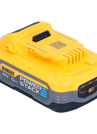 DeWalt Kit batterie DCBP 518 H2 2x batterie Powerstack 18 V 5,0 Ah / 5000 mAh XR Li-Ion - avec indicateur de charge