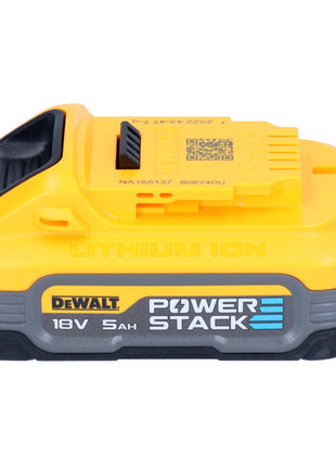 DeWalt Akku Set DCBP 518 H3 3x Powerstack Akku 18 V 5,0 Ah / 5000 mAh XR Li-Ion - mit Ladestandanzeige