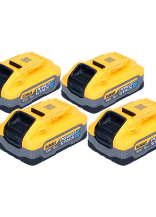 Zestaw akumulatorów DeWalt DCBP 518 H4 4x akumulator Powerstack 18 V 5,0 Ah / 5000 mAh XR Li-Ion - ze wskaźnikiem poziomu naładowania