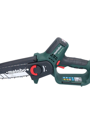 Metabo MS 18 LTX 15 Akku Gehölzsäge 18 V 15 cm 5 m/s + 1x Akku 4,0 Ah + metaBOX - ohne Ladegerät