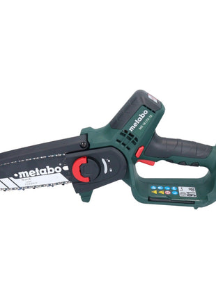 Metabo MS 18 LTX 15 Akku Gehölzsäge 18 V 15 cm 5 m/s + 2x Akku 4,0 Ah + Ladegerät + metaBOX