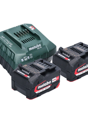 Metabo MS 18 LTX 15 Akku Gehölzsäge 18 V 15 cm 5 m/s + 2x Akku 4,0 Ah + Ladegerät + metaBOX