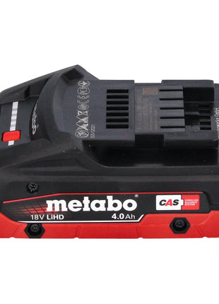 Metabo MS 18 LTX 15 Trononneuse sans fil 18 V 15 cm 5 m/s + 1x accu 4,0 Ah + metaBOX - sans kit de chargement