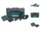 Metabo MS 18 LTX 15 sierra para madera a batería 18 V 15 cm 5 m/s + 1x batería 4,0 Ah + cargador + metaBOX