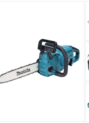 Motosierra a batería Makita DUC 357 MX2 18 V 35 cm 7,7 m/s sin escobillas + 1x batería 4,0 Ah - sin cargador