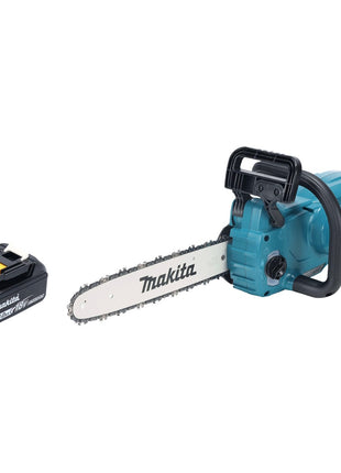 Motosierra a batería Makita DUC 357 MX2 18 V 35 cm 7,7 m/s sin escobillas + 1x batería 4,0 Ah - sin cargador