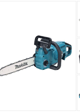 Makita DUC 357 GX2 Akumulatorowa pilarka łańcuchowa 18 V 35 cm 7,7 m/s Bezszczotkowa + 1x akumulator 6,0 Ah - bez ładowarki