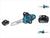 Makita DUC 357 GX2 Trononneuse d'elagage sans fil 18 V 35 cm 7,7 m/s Brushless + 1x batterie 6,0 Ah - sans chargeur