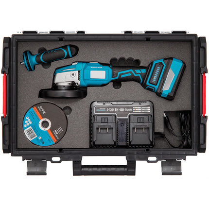 Qbrick System ONE Organizer XL 2.0 MFI sztaplowany 582 x 387 x 131 mm 13,6 l IP66 z wkładem piankowym