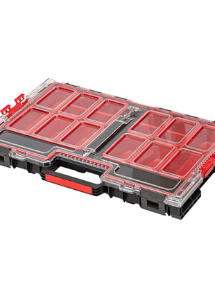 Qbrick System ONE Organizer L 2.0 empilable 531 x 379 x 77 mm 6 l IP 66 avec 10 inlays