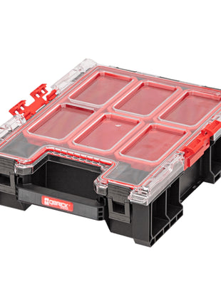 Qbrick System ONE Organizer M Plus sztaplowany 364 x 264 x 106 mm 4 l IP66 z 5 wkładkami