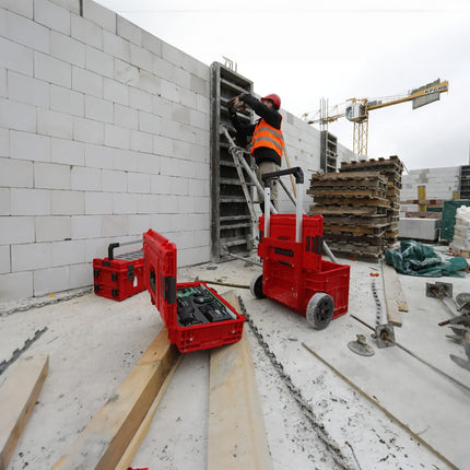 Qbrick System ONE Cart 2.0 RED ULTRA HD Niestandardowa możliwość sztaplowania 641 x 485 x 660 mm 52 l IP66