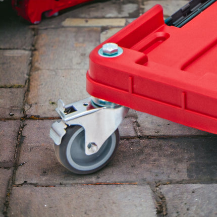 Qbrick System ONE Platforma transportowa RED ULTRA HD Wózek transportowy Deska na kółkach 745 x 510 x 180 mm