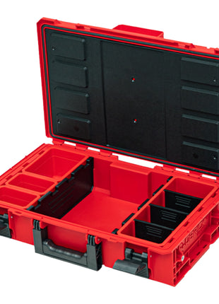 Qbrick System ONE 200 2.0 Expert RED ULTRA HD Maleta de herramientas personalizada organizador modular 585 x 385 x 190 mm 15,4 l apilable IP66