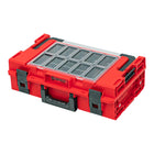 Qbrick System ONE 200 2.0 Expert RED ULTRA HD Maleta de herramientas personalizada organizador modular 585 x 385 x 190 mm 15,4 l apilable IP66