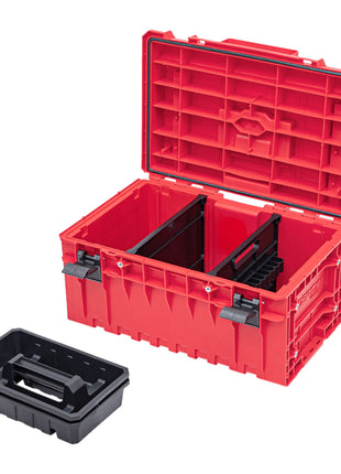 Qbrick System ONE 350 2.0 Tecnología RED ULTRA HD Maleta de herramientas personalizada organizador modular 585 x 385 x 320 mm 38 l apilable IP66