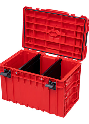 Qbrick System ONE 450 2.0 Technology RED ULTRA HD Niestandardowa walizka narzędziowa modułowy organizer 585 x 385 x 420 mm 52 l możliwość sztaplowania IP66