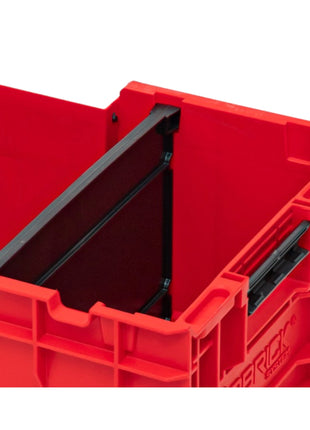 Qbrick System ONE Box 2.0 Plus RED ULTRA HD Niestandardowy pojemnik sztaplowany 576 x 359 x 237 mm 35 l sztaplowany