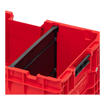Qbrick System ONE Box 2.0 Plus RED ULTRA HD Niestandardowy pojemnik sztaplowany 576 x 359 x 237 mm 35 l sztaplowany