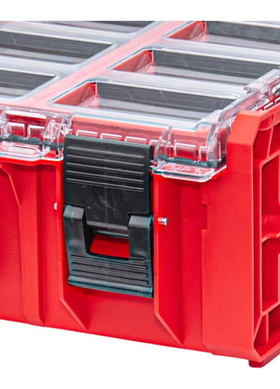 Qbrick System ONE Organizer 2XL 2.0 MFI RED ULTRA HD sztaplowany 582 x 387 x 131 mm 13,5 l IP66 z wkładką piankową