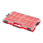 Qbrick System ONE Organizer L 2.0 RED ULTRA HD sztaplowany 531 x 379 x 77 mm 6 l IP66 z 10 wkładami
