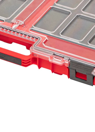 Qbrick System ONE Organizer L 2.0 MFI RED ULTRA HD sztaplowany 531 x 379 x 77 mm 6 l IP66 z wkładką piankową